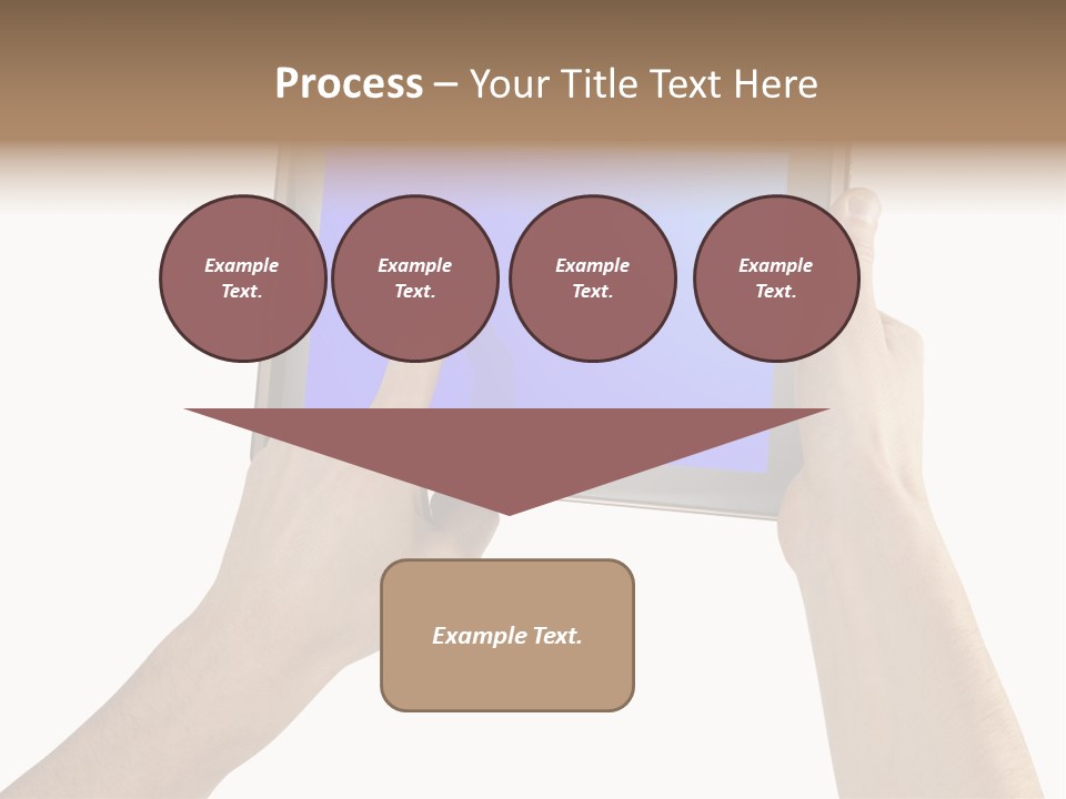 Frame Object Mobile PowerPoint Template