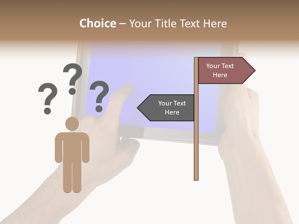 Frame Object Mobile PowerPoint Template