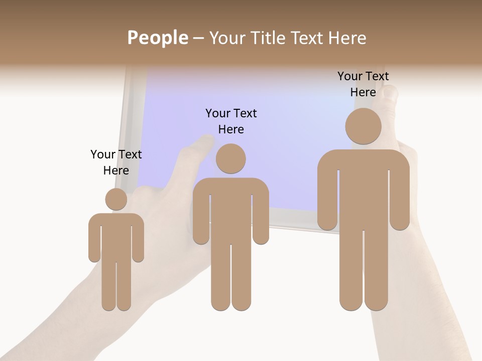 Frame Object Mobile PowerPoint Template