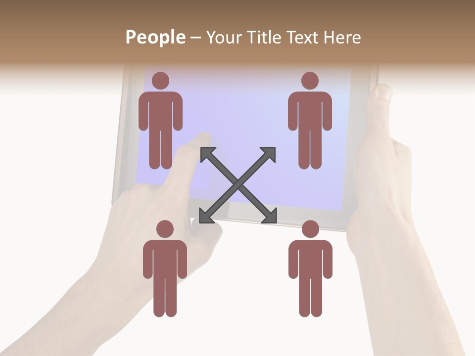 Frame Object Mobile PowerPoint Template