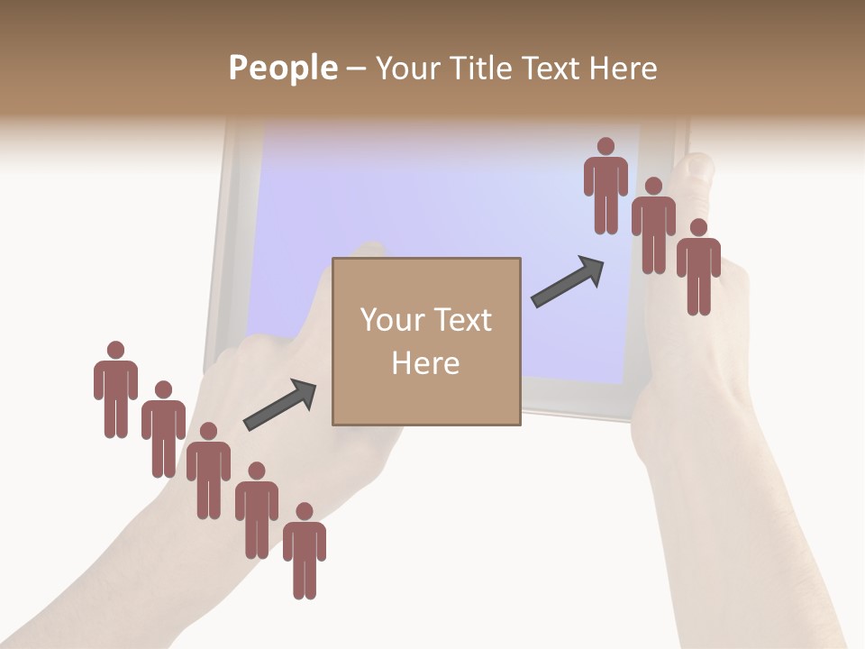 Frame Object Mobile PowerPoint Template