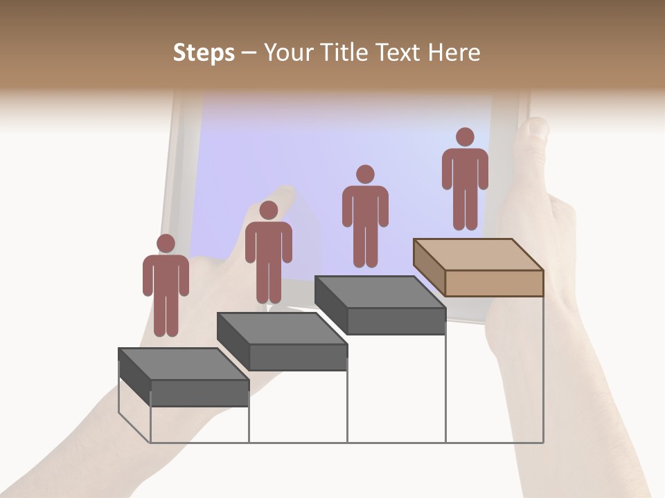Frame Object Mobile PowerPoint Template