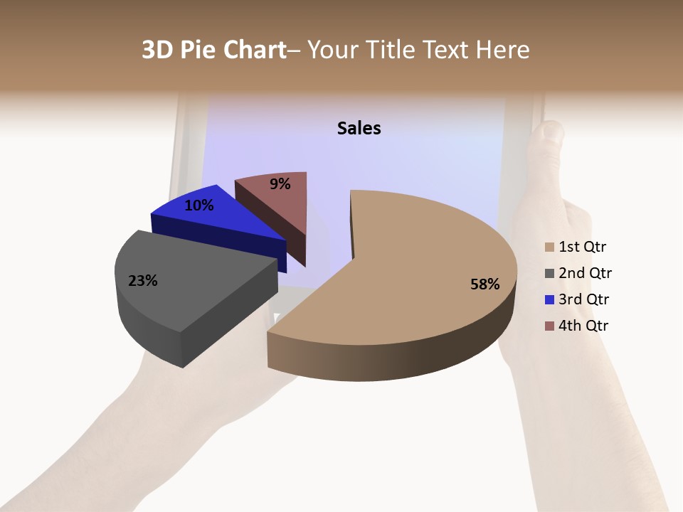 Frame Object Mobile PowerPoint Template