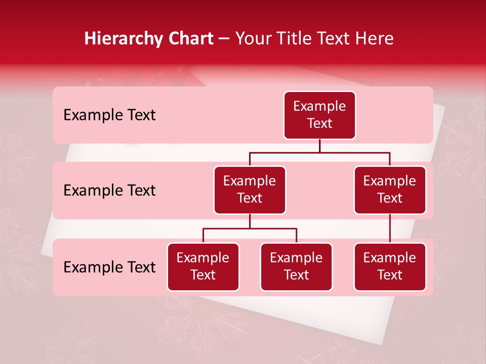 Christmas Decoration Red PowerPoint Template
