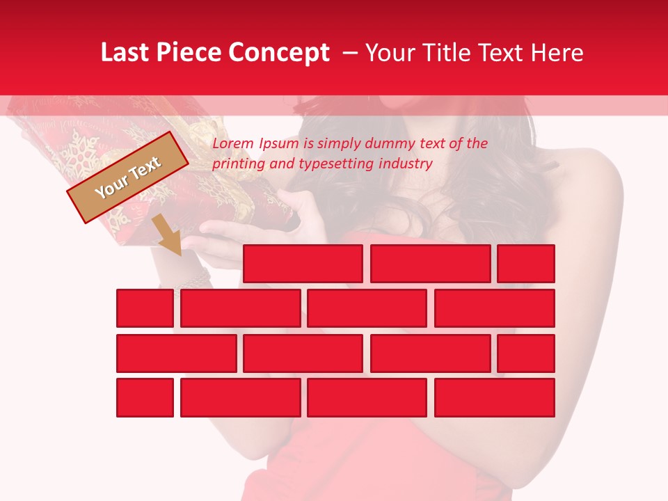 Adult Present Caucasian PowerPoint Template