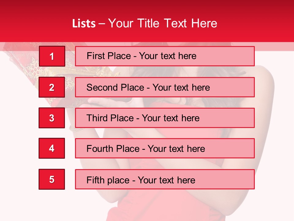 Adult Present Caucasian PowerPoint Template