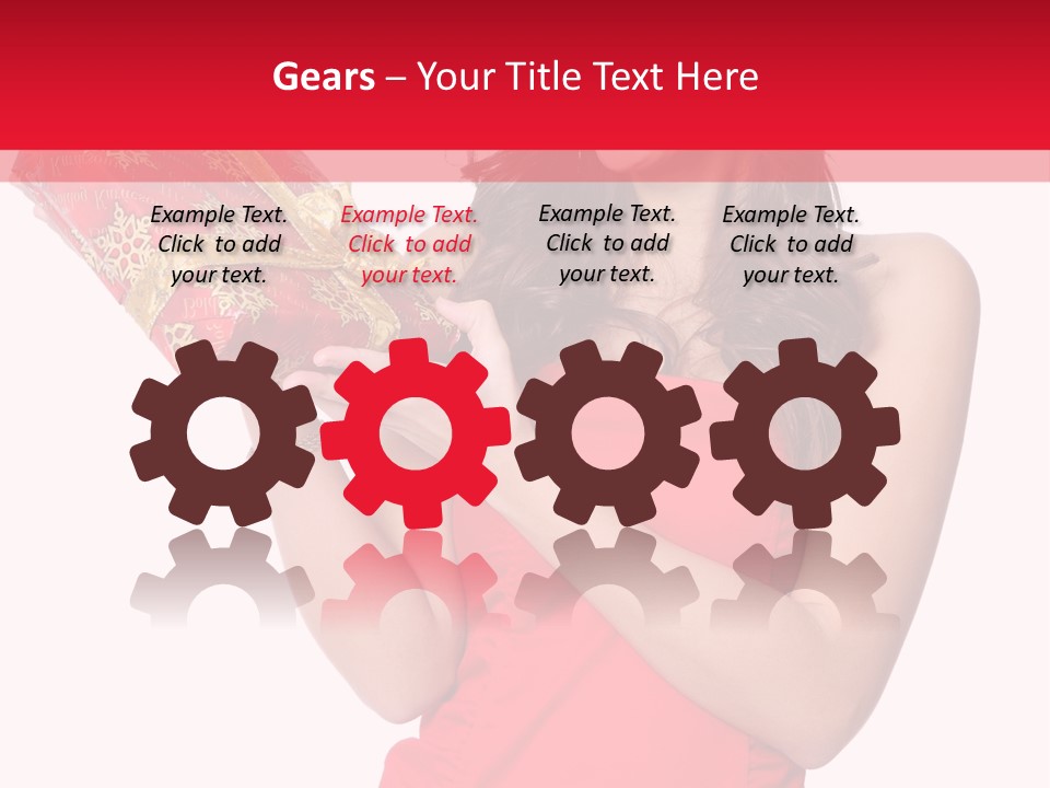 Adult Present Caucasian PowerPoint Template