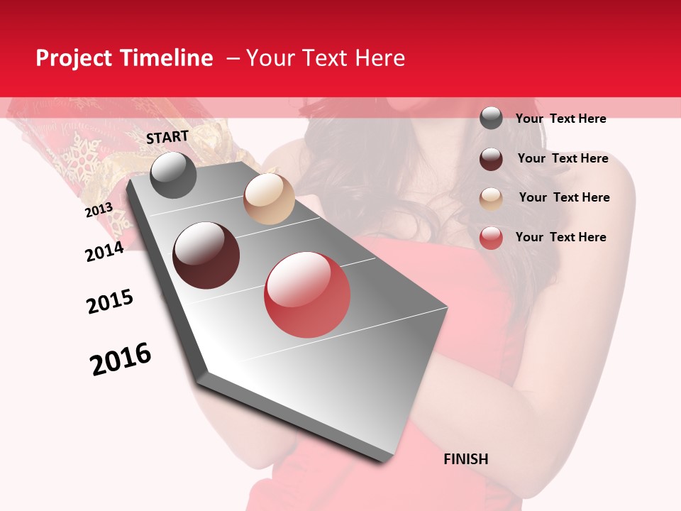 Adult Present Caucasian PowerPoint Template