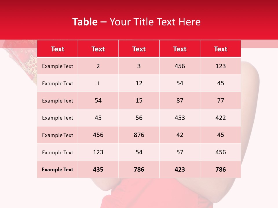 Adult Present Caucasian PowerPoint Template