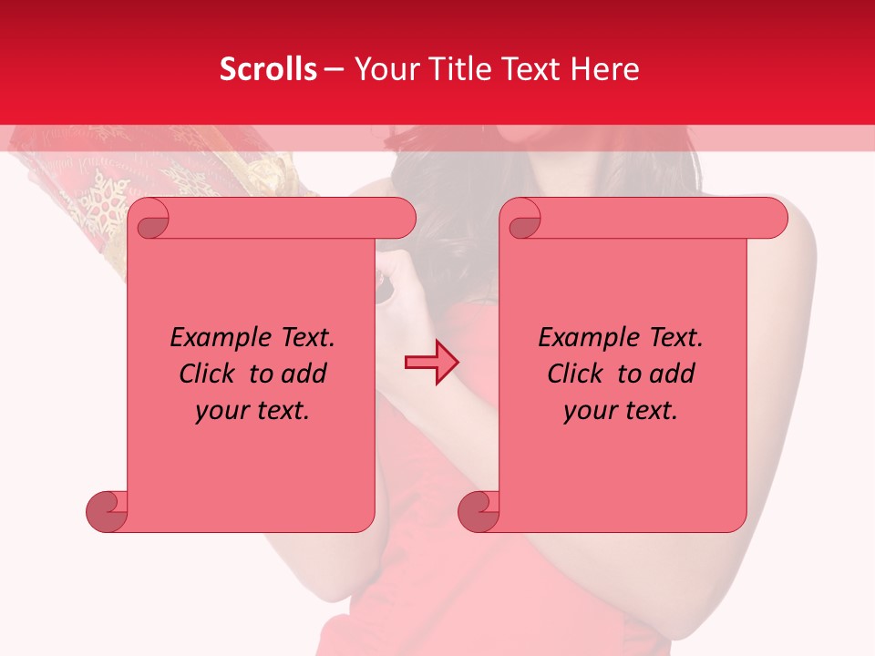 Adult Present Caucasian PowerPoint Template