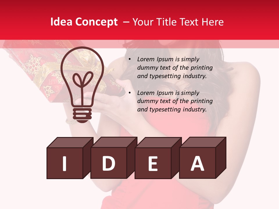 Adult Present Caucasian PowerPoint Template