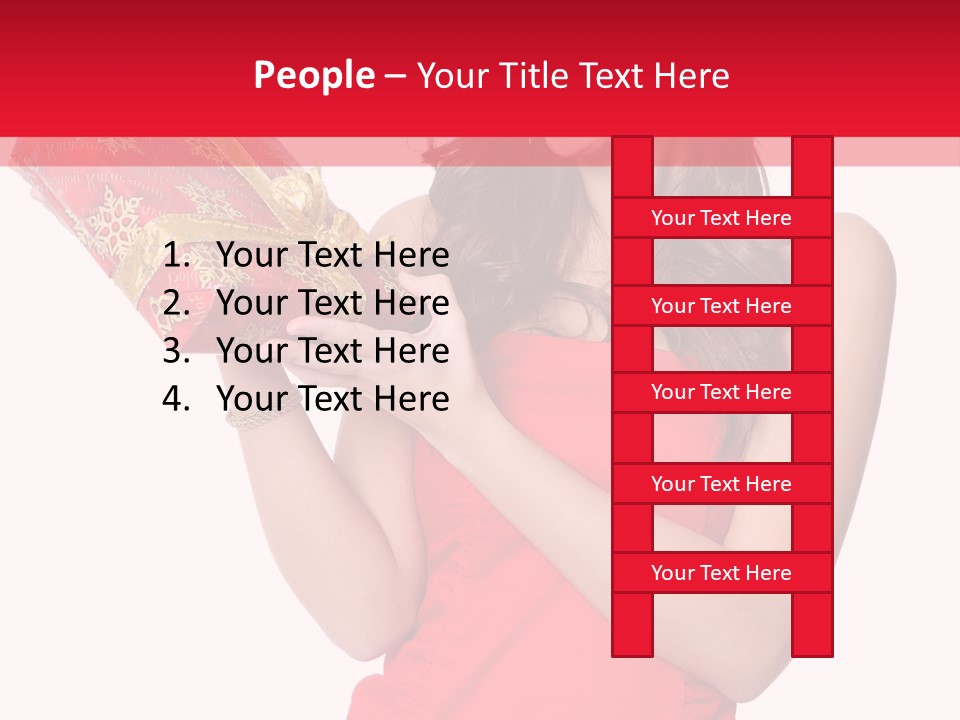 Adult Present Caucasian PowerPoint Template