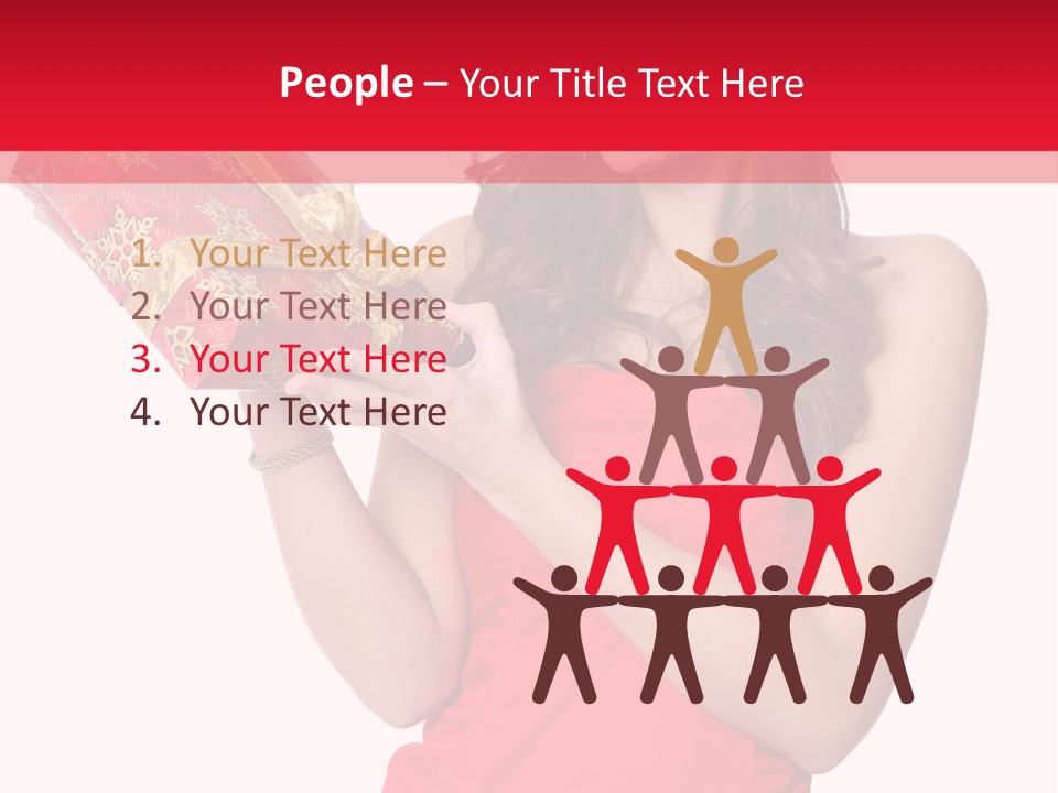 Adult Present Caucasian PowerPoint Template