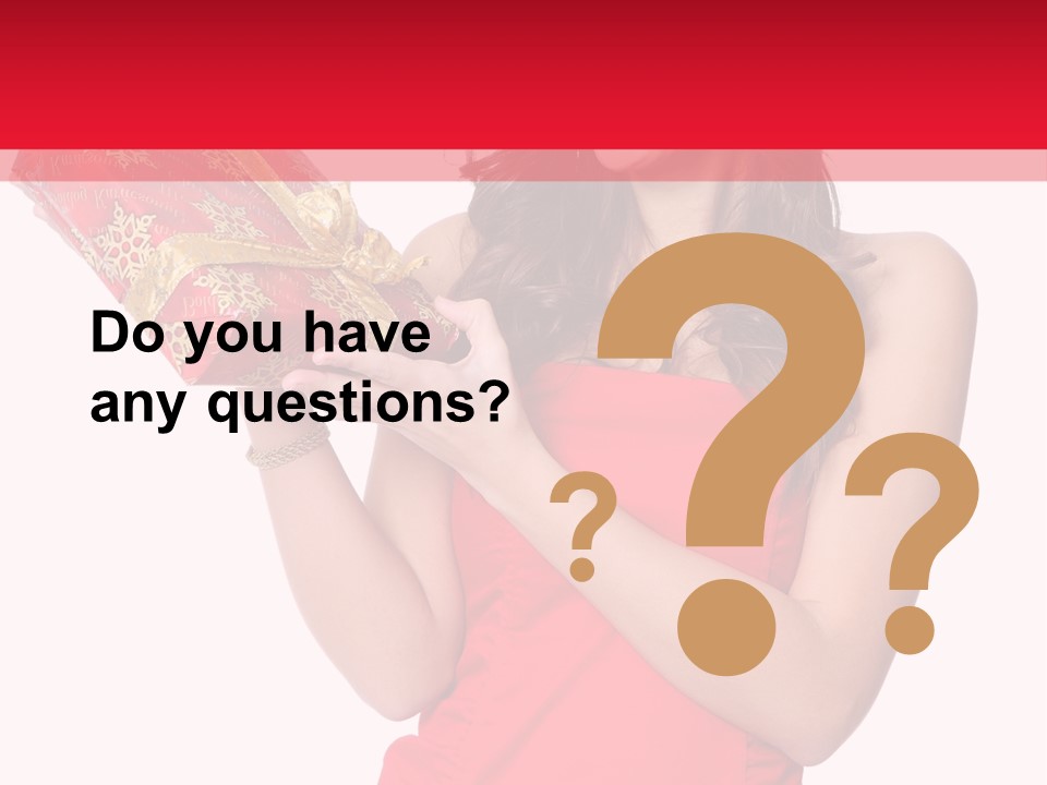 Adult Present Caucasian PowerPoint Template