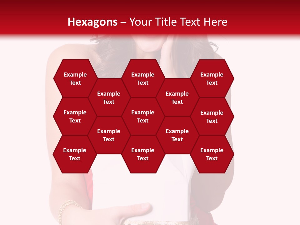 Fashion Isolated Ribbon PowerPoint Template