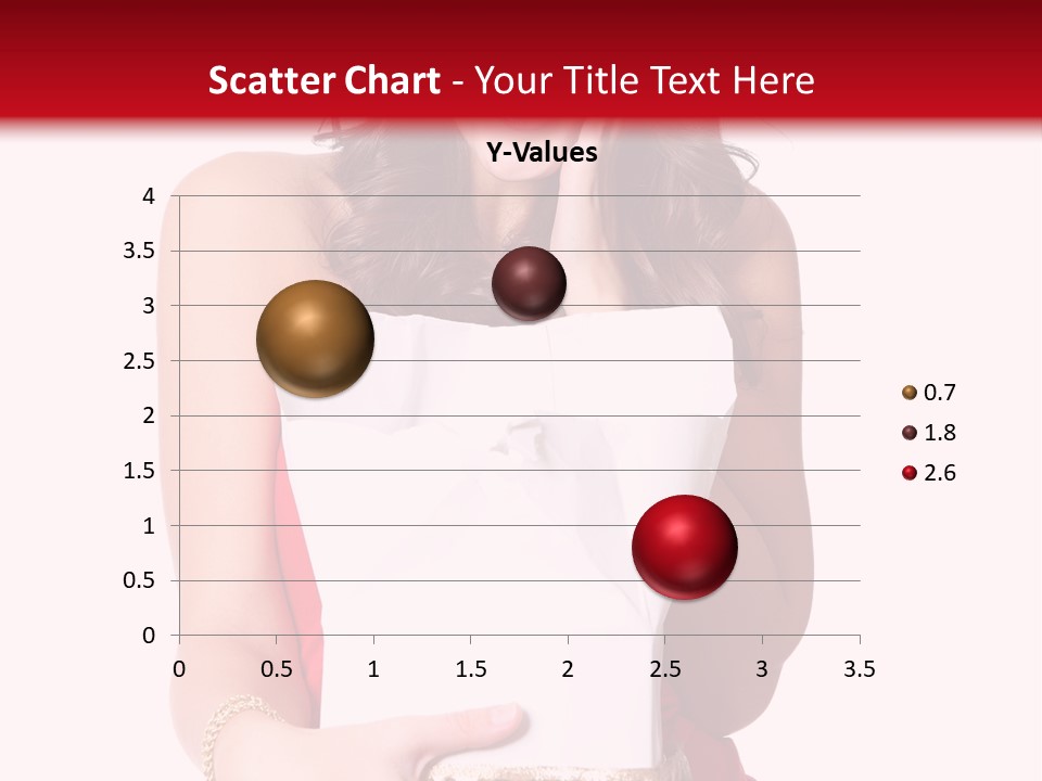 Fashion Isolated Ribbon PowerPoint Template