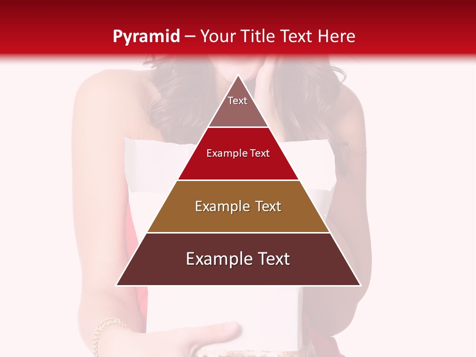 Fashion Isolated Ribbon PowerPoint Template