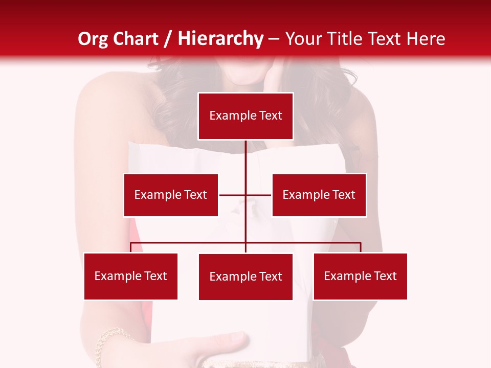 Fashion Isolated Ribbon PowerPoint Template