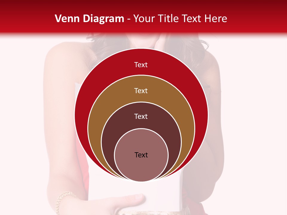 Fashion Isolated Ribbon PowerPoint Template