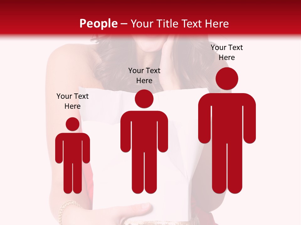 Fashion Isolated Ribbon PowerPoint Template