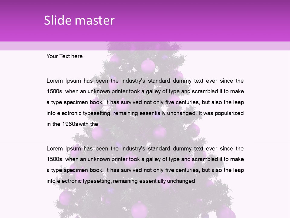 Season Ball Merry PowerPoint Template