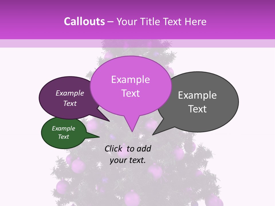 Season Ball Merry PowerPoint Template