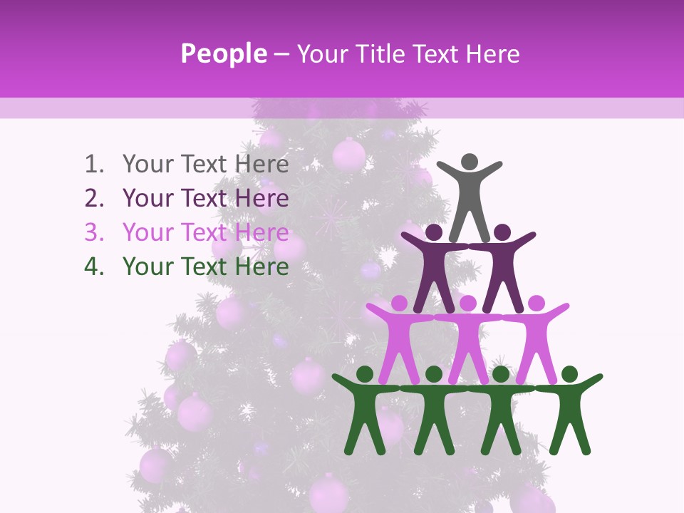 Season Ball Merry PowerPoint Template