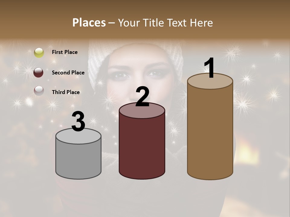 Background Hands Hat PowerPoint Template