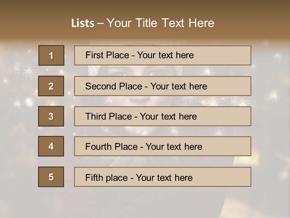 Background Hands Hat PowerPoint Template
