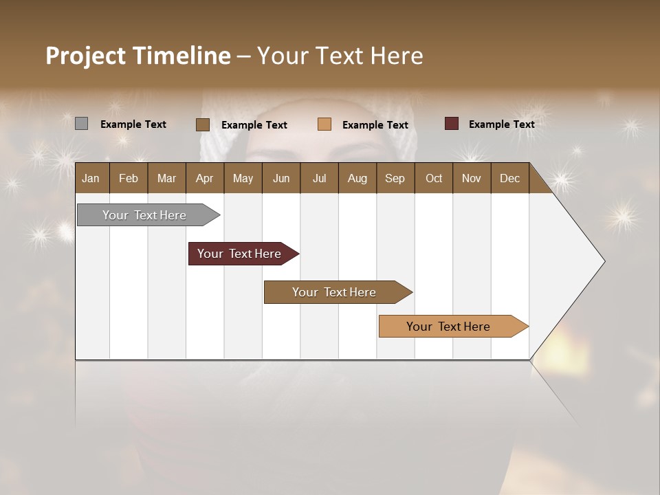 Background Hands Hat PowerPoint Template