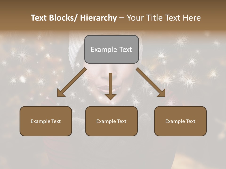 Background Hands Hat PowerPoint Template