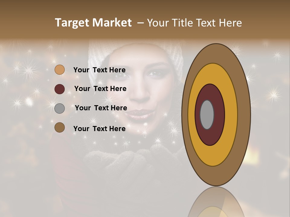 Background Hands Hat PowerPoint Template