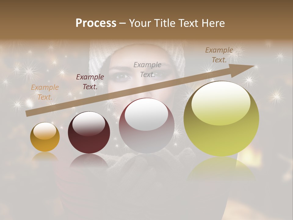 Background Hands Hat PowerPoint Template