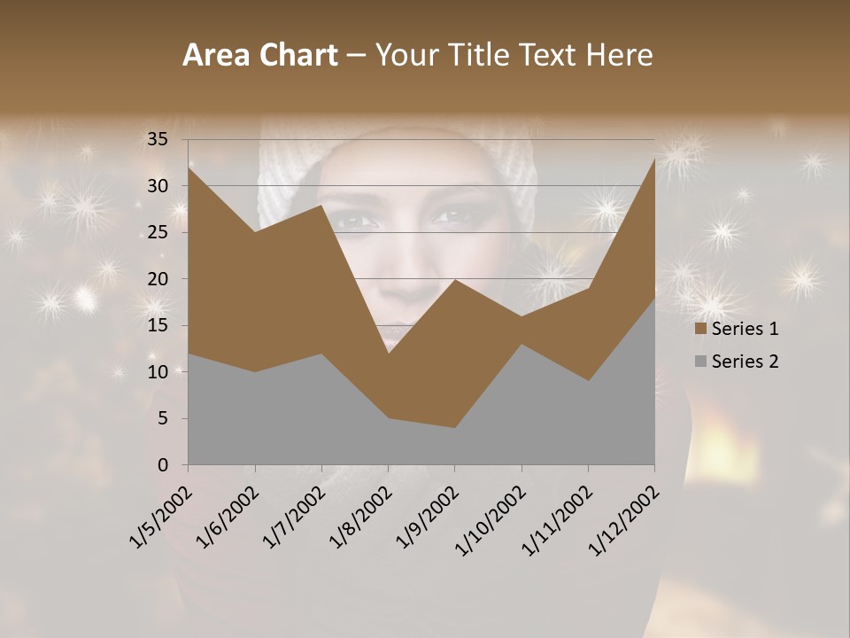 Background Hands Hat PowerPoint Template