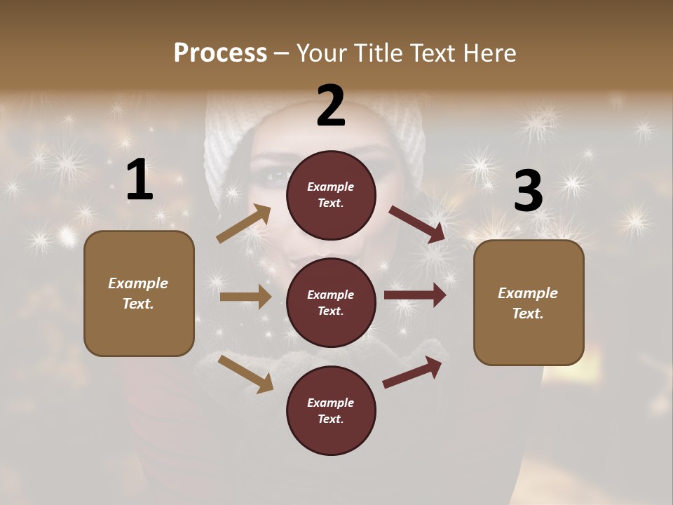 Background Hands Hat PowerPoint Template