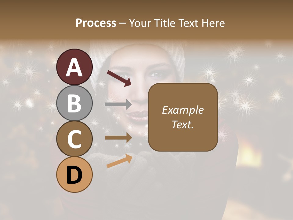 Background Hands Hat PowerPoint Template