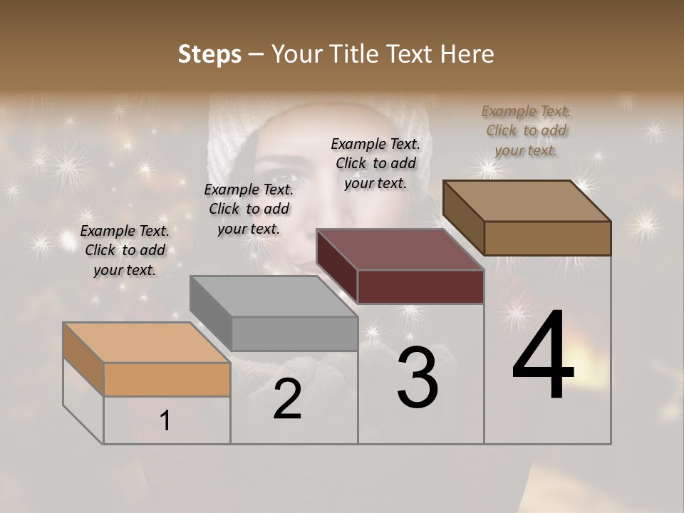 Background Hands Hat PowerPoint Template