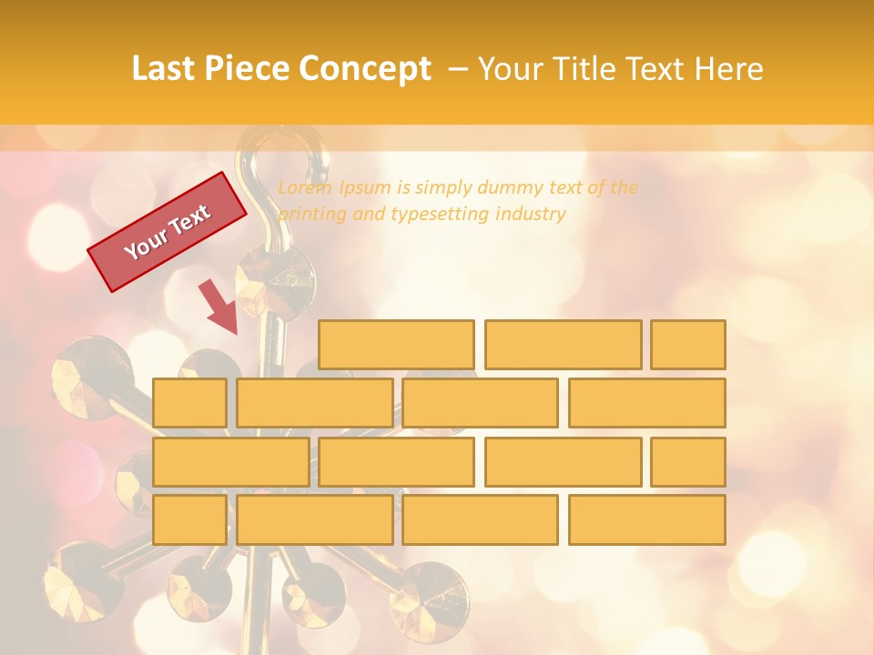Decoration Decor December PowerPoint Template