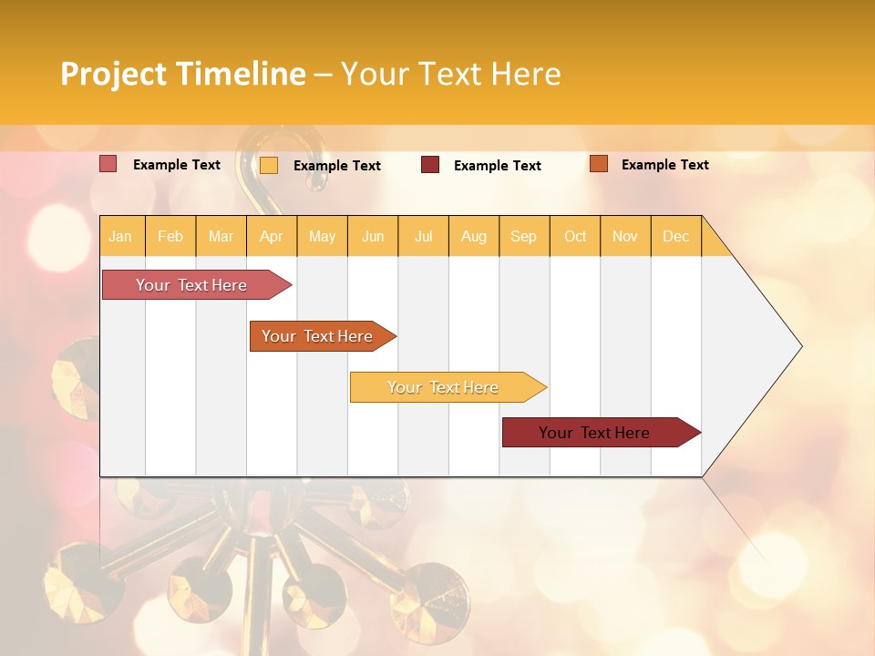 Decoration Decor December PowerPoint Template