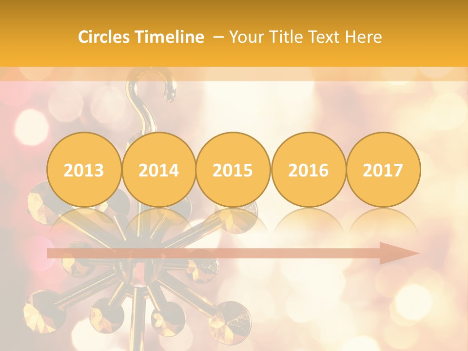 Decoration Decor December PowerPoint Template