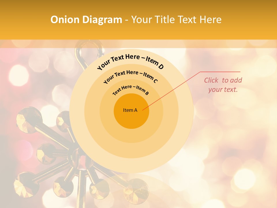 Decoration Decor December PowerPoint Template