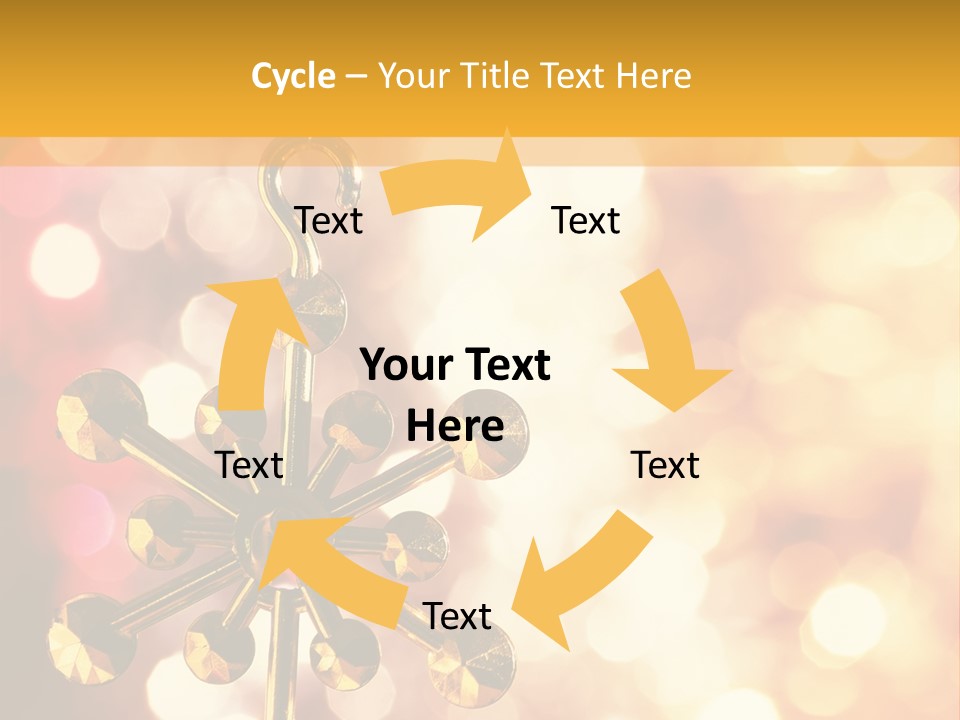 Decoration Decor December PowerPoint Template