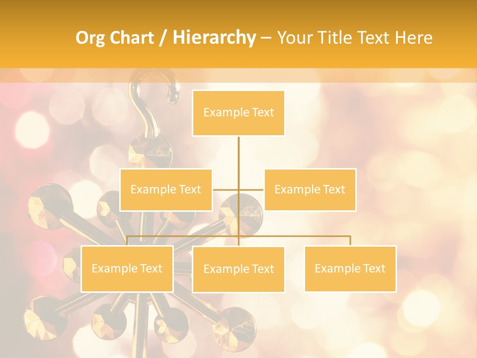 Decoration Decor December PowerPoint Template
