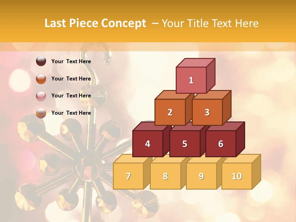 Decoration Decor December PowerPoint Template