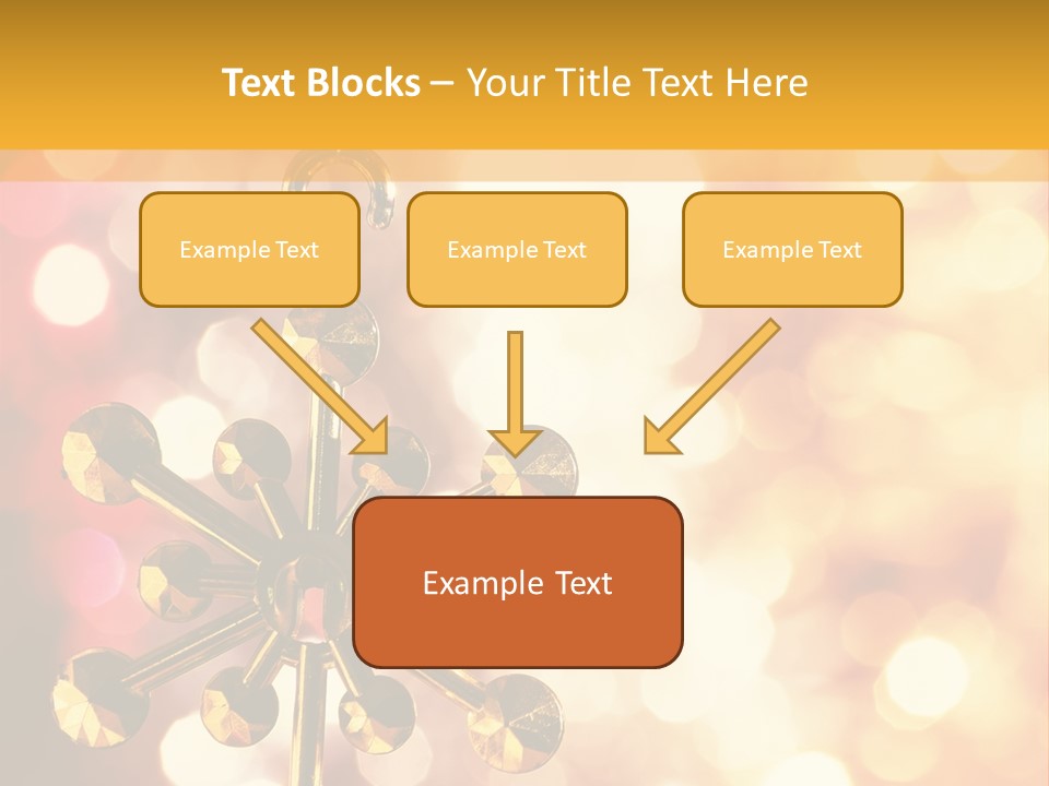 Decoration Decor December PowerPoint Template