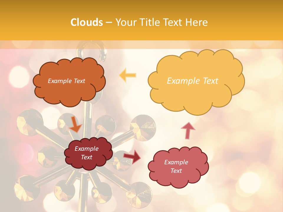 Decoration Decor December PowerPoint Template