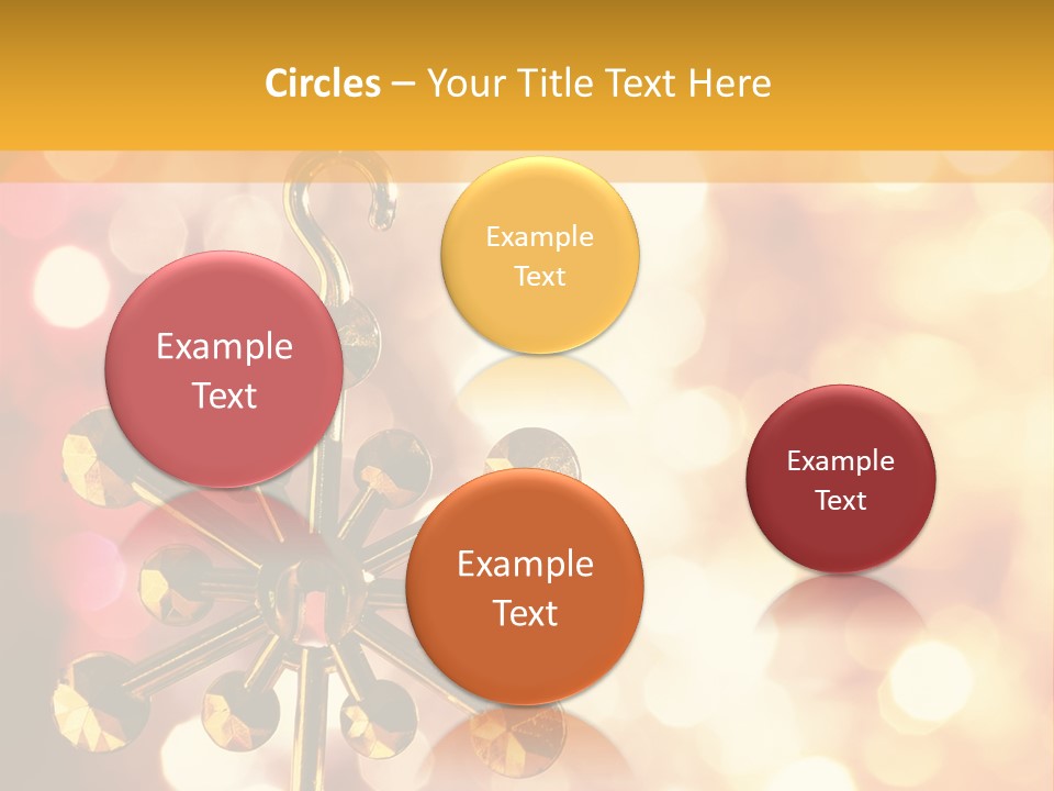 Decoration Decor December PowerPoint Template