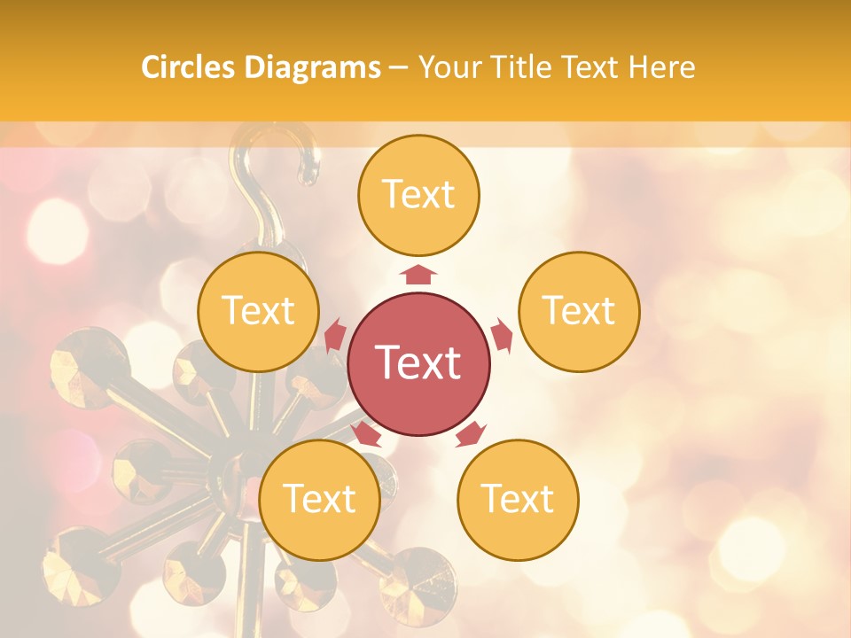 Decoration Decor December PowerPoint Template