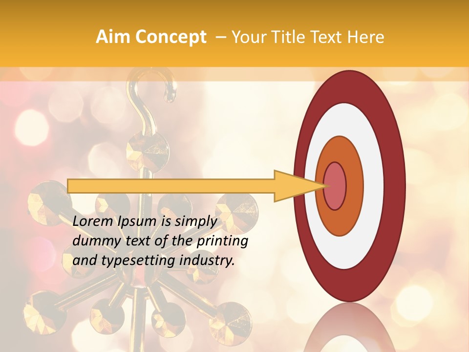 Decoration Decor December PowerPoint Template