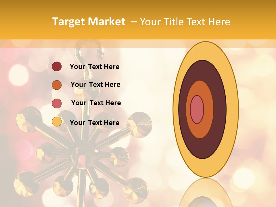 Decoration Decor December PowerPoint Template